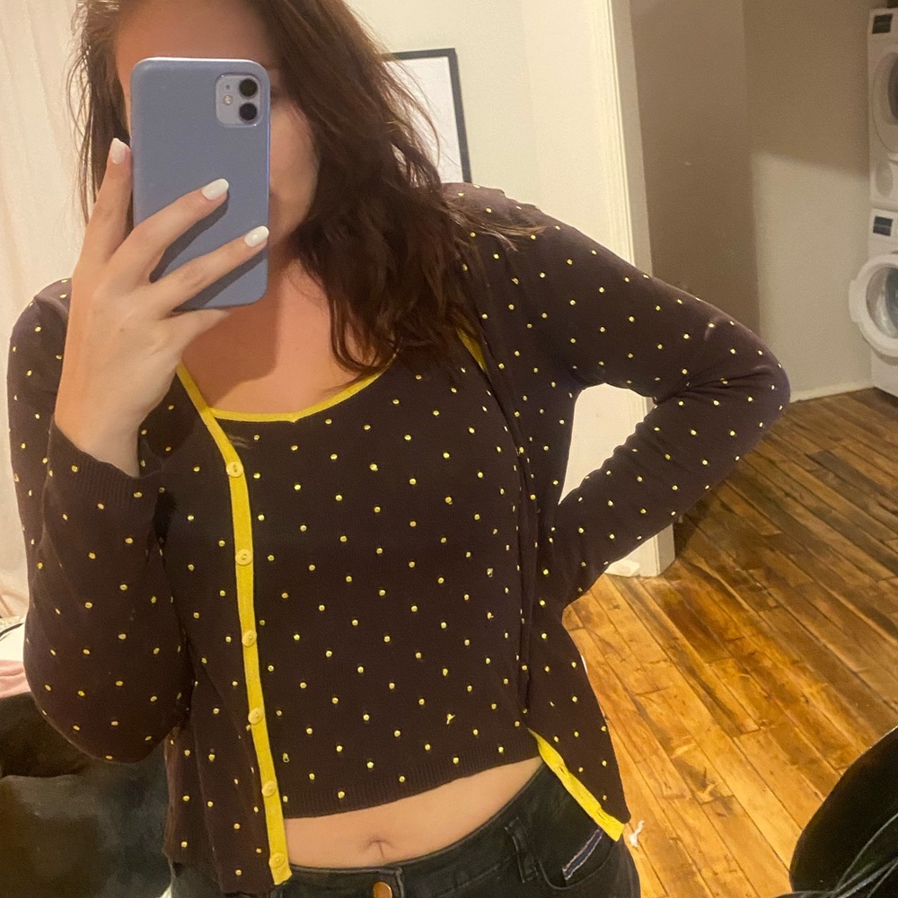 Vintage Y2K Cardi Set- VERTIGO PARIS